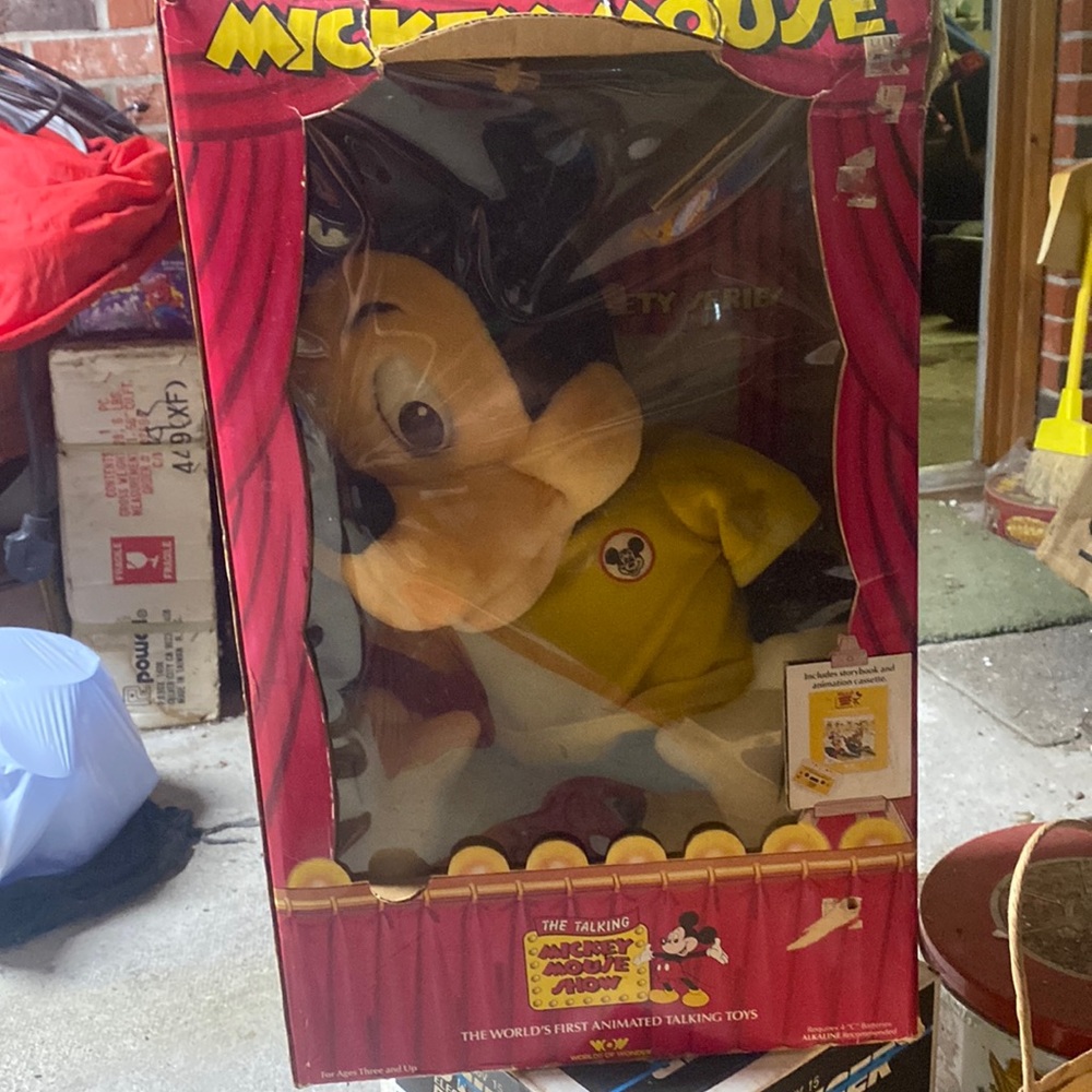 Vintage Talking Mickey Mouse